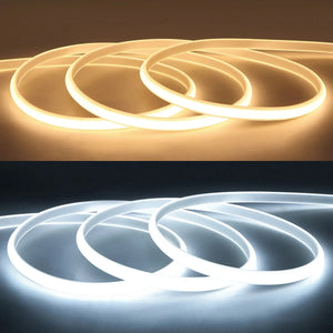 220V Waterproof COB LED Strip Light with ON/Off Switch