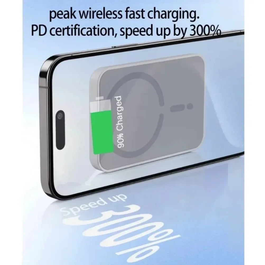 MagSafe Car Phone Holder with Wireless Charger – Magnetic Air Vent Mount