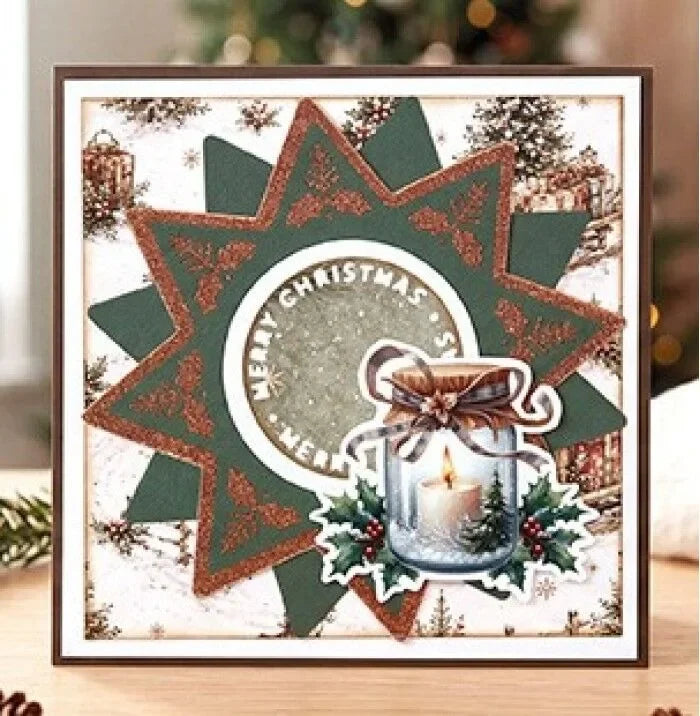 Christmas Tree Cutting Dies – DIY Scrapbook & Card Decor