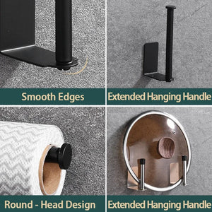 Stainless Steel Paper Towel Holder – Under Sink Organizer