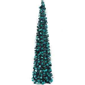 1.2m Foldable Spiral Christmas Tree Decor