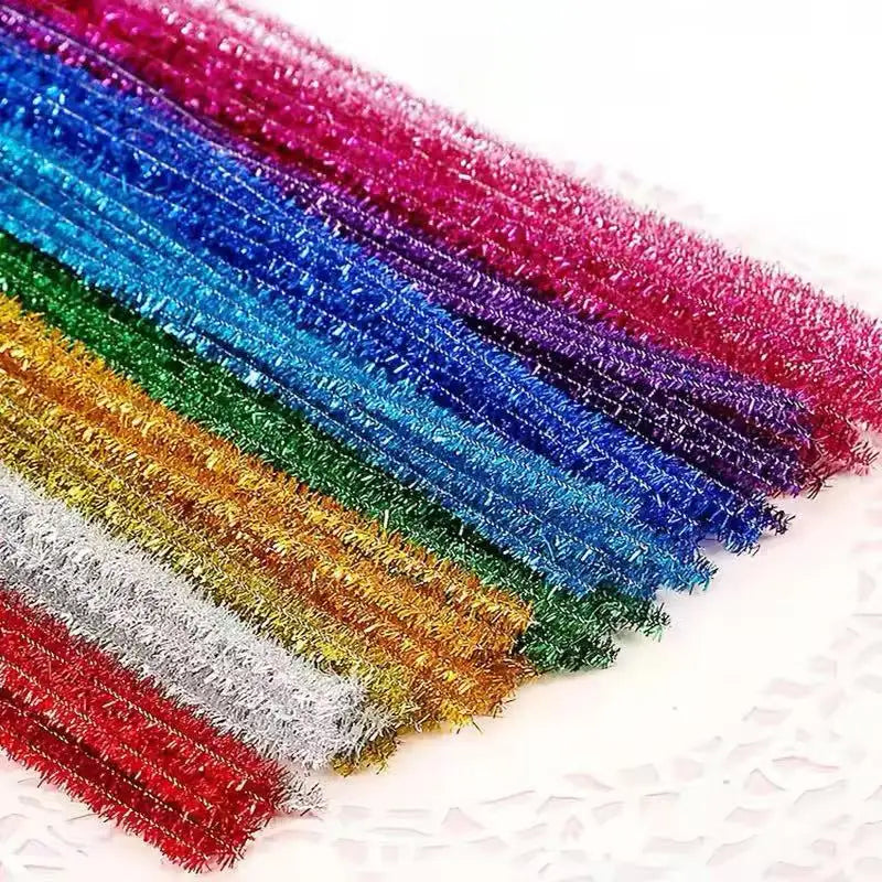 Colorful Chenille Pipe Cleaners – DIY Craft Wires for Kids & Handmade Art