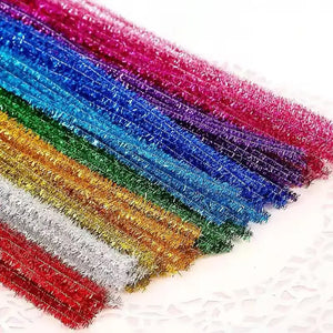 Colorful Chenille Pipe Cleaners – DIY Craft Wires for Kids & Handmade Art