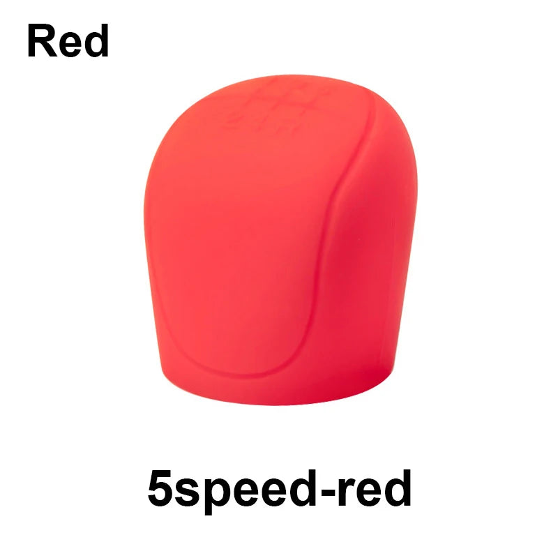Silicone Gear Shift Knob Cover – Non-Slip 5/6-Speed Car Accessory
