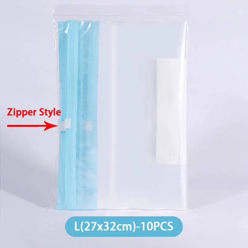 Reusable Ziplock Freezer Bags – Fruit & Vegetable Storage Pouches