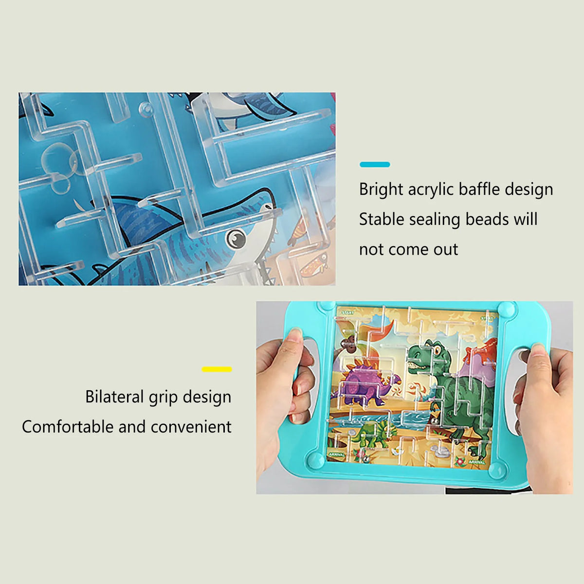 SEO Title: 3D Gravity Maze Ball Puzzle – Montessori Brain Game for Kids & Adults