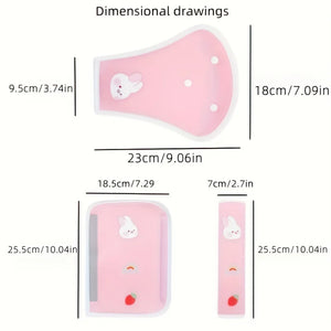 Car Seat Belt Shoulder & Belly Protector – Soft Comfort Pad