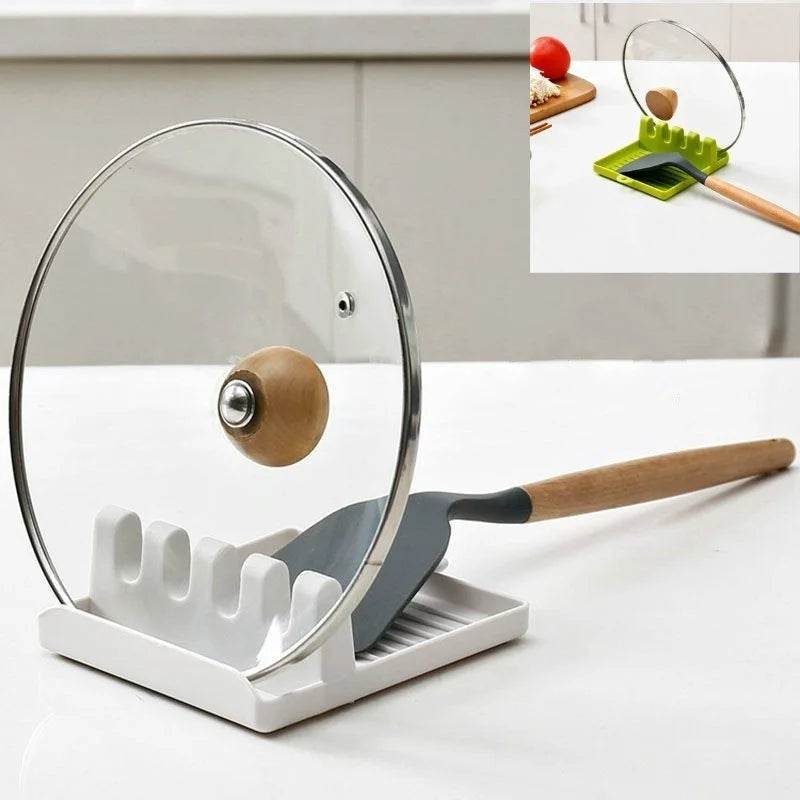 Kitchen Spoon Holder – Non-Slip Utensil Rack & Spatula Organizer