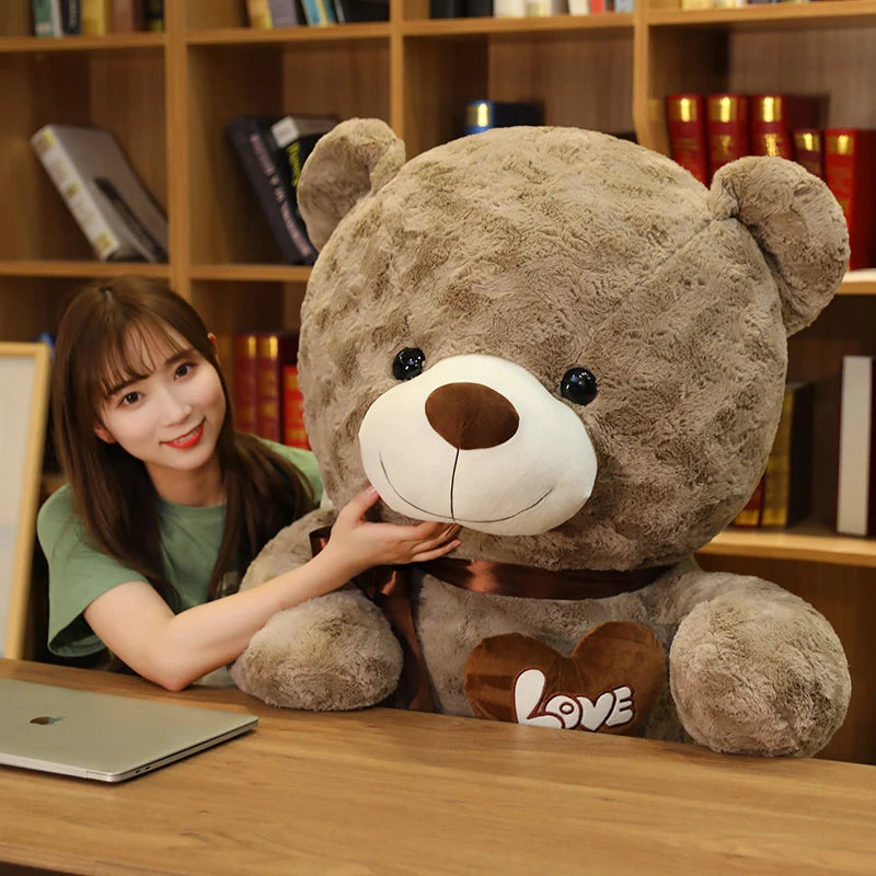 Cute Teddy Bear Plush Toy – Soft Stuffed Animal Gift for Kids & Loved Ones