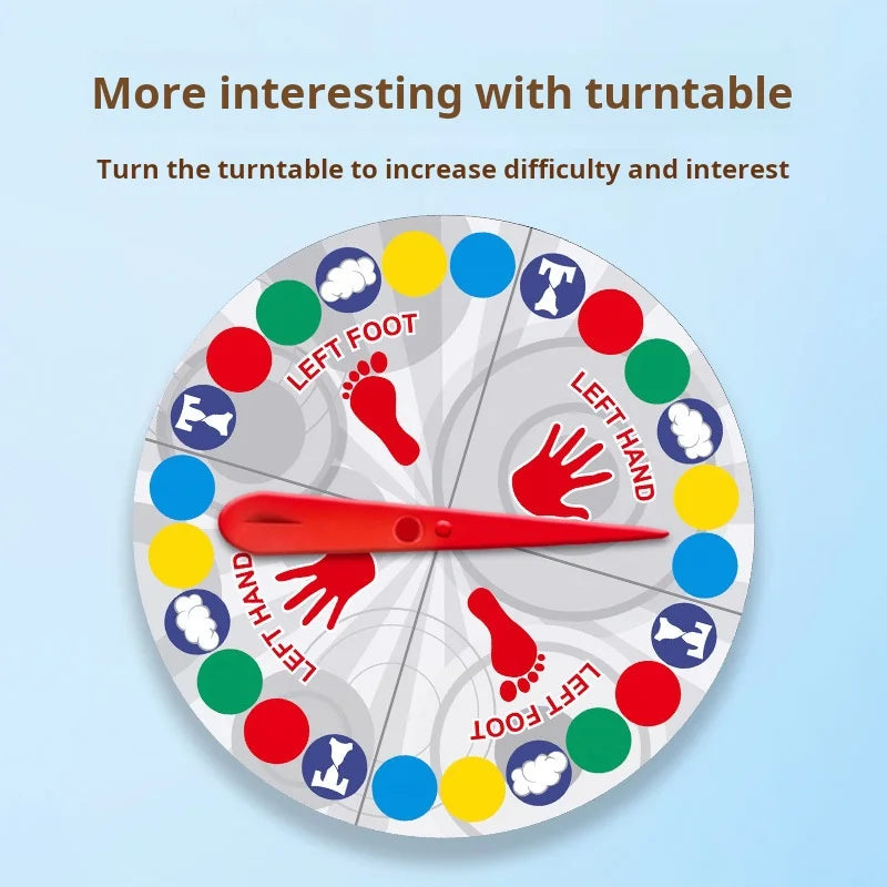 Twister Family Party Game – Indoor & Outdoor Fun for Kids and Adults