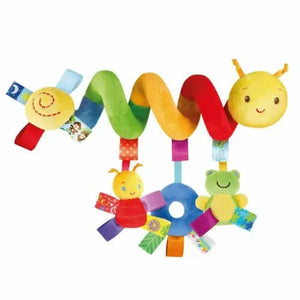 Baby Spiral Hanging Toy – Soft Crib Rattle for Newborns & Strollers