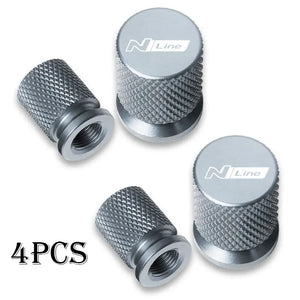 Hyundai N Line Tire Valve Caps – Waterproof Wheel Stem Covers