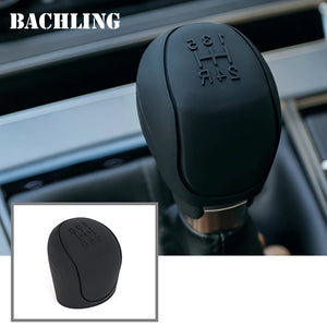 Silicone Gear Shift Knob Cover – Non-Slip 5/6-Speed Car Accessory