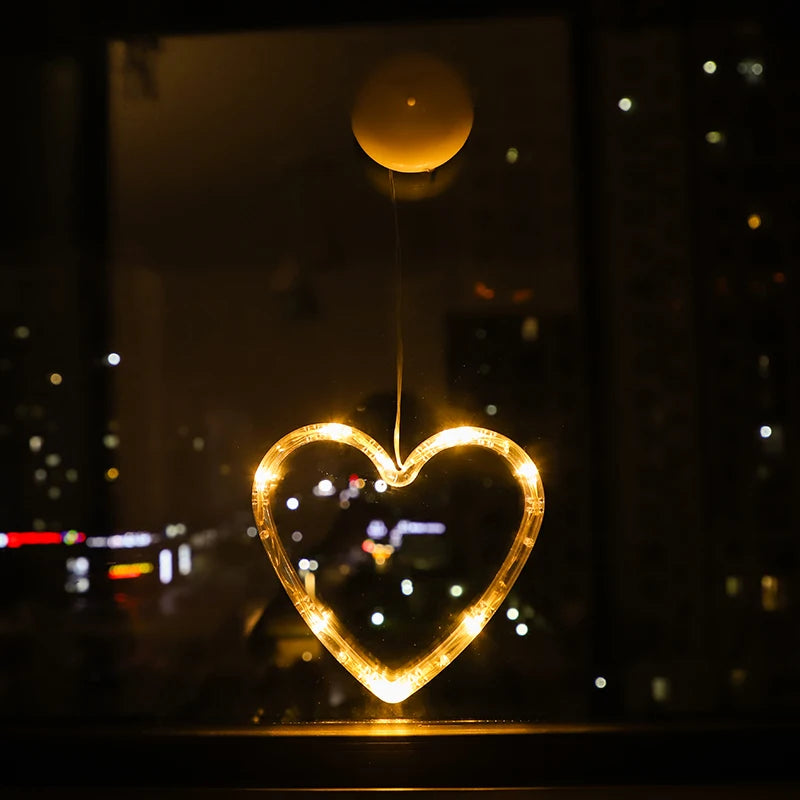 Christmas LED Hanging Lights & Window Decorations