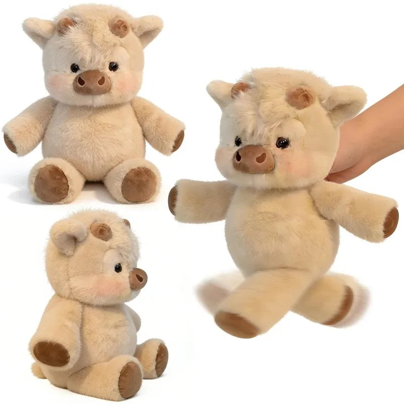 40cm Highland Cow Plush Toy – Soft, Cute, Huggable Stuffed Animal