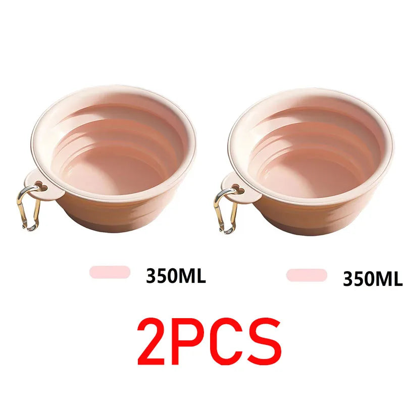 SEO Title: 350ml Collapsible Pet Bowl – Portable Dog & Cat Water Bowl