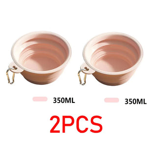 SEO Title: 350ml Collapsible Pet Bowl – Portable Dog & Cat Water Bowl