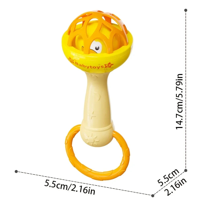 SEO Title: Baby Rattle Toys 0–12 Months – Sensory Educational Toys for Infants