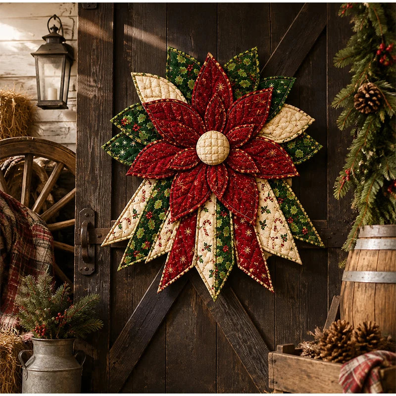 DIY Christmas Wreath Sewing Kit – Gingerbread Holiday Decor