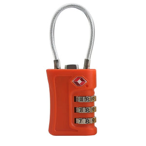 TSA 3-Digit Combination Luggage Lock – Travel Suitcase Security