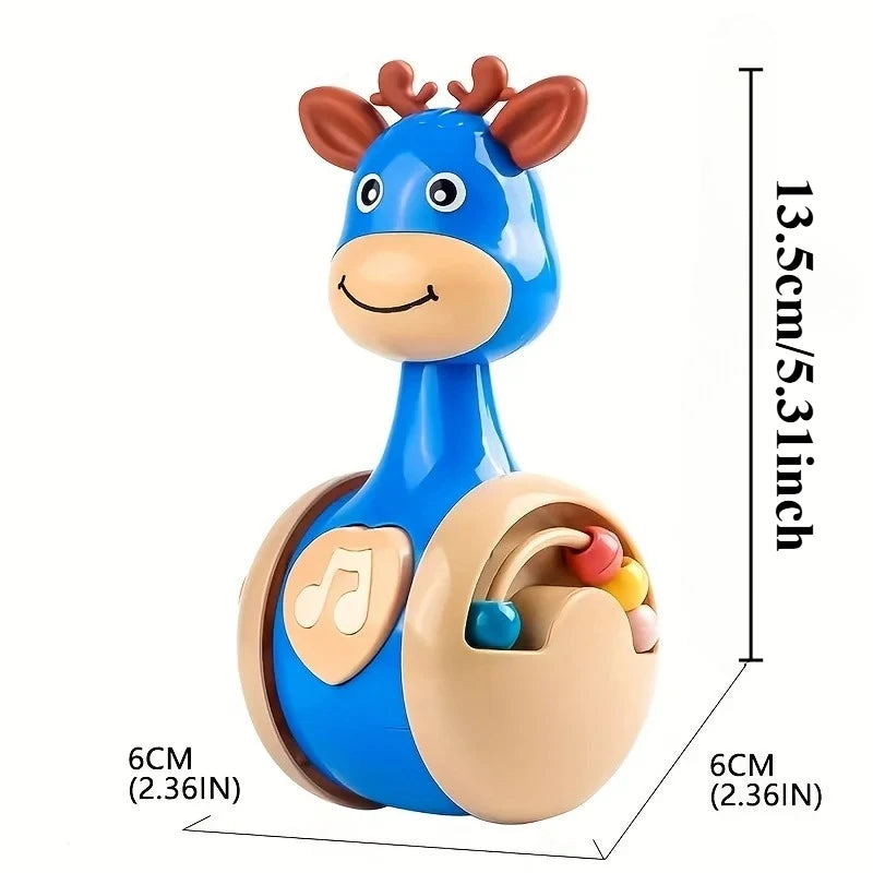 Roly Poly Baby Tumbler Toy – Wobble Learning Toy for Infants 6–12 Months