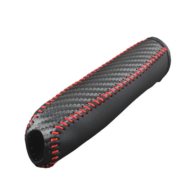 Car Leather Handbrake Cover – Protective Interior Sleeve