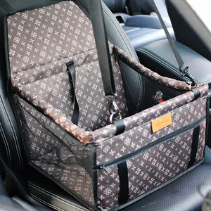 Waterproof Pet Travel Bag & Car Seat Mat – Foldable Mesh Organizer