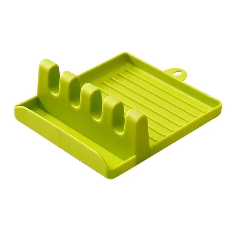Kitchen Spoon Holder – Non-Slip Utensil Rack & Spatula Organizer