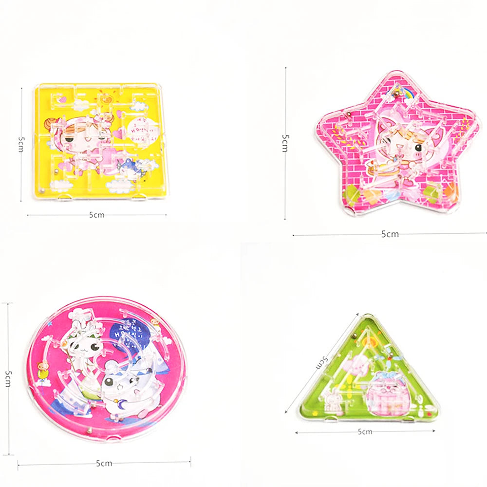 15Pcs Mini Maze Toys for Kids | Party Favors & Prizes