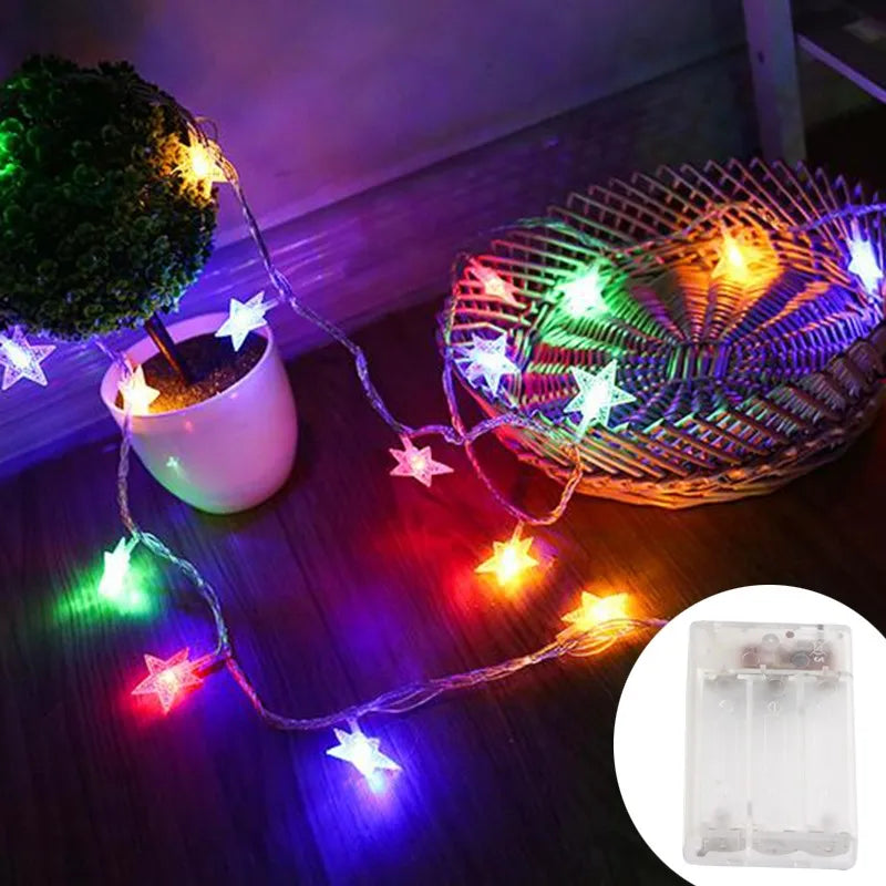 LED Star Fairy Lights for Home & Garden