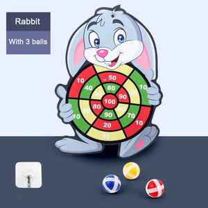 Kids Sticky Ball Dart Board | Educational Indoor Sports Toy Ages 3–7