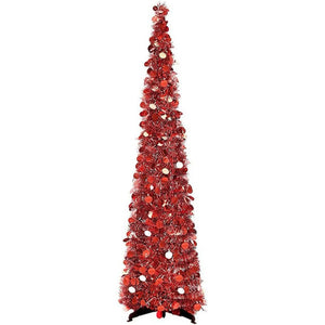 1.2m Foldable Spiral Christmas Tree Decor