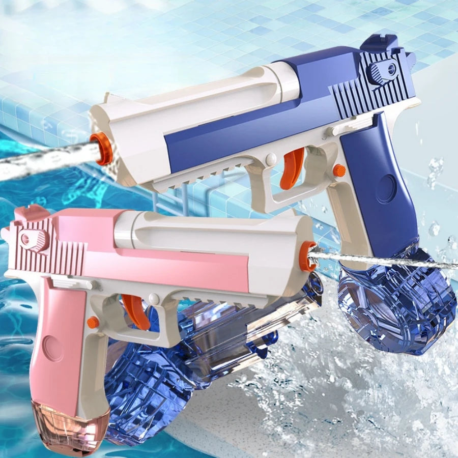 Kids Continuous Water Gun Toy | Outdoor Beach & Water Play Game