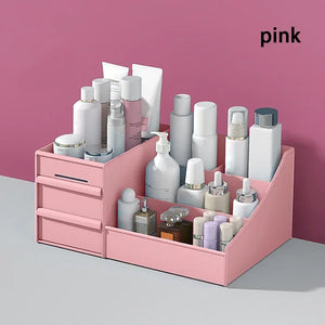 Large Capacity Cosmetic Organizer – Makeup & Jewelry Storage Box