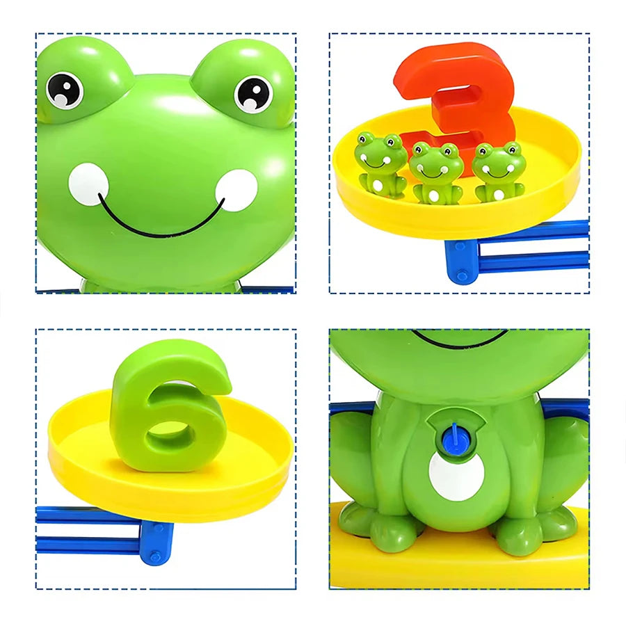 Frog Balance Math Toy for Kids | Educational Addition & Subtraction Game