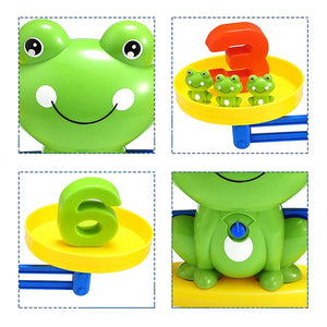 Frog Balance Math Toy for Kids | Educational Addition & Subtraction Game