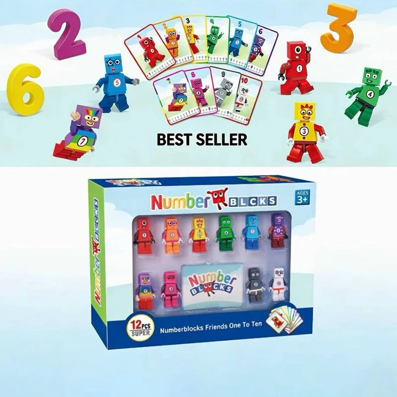 Numberblocks Building Toys for Kids | Educational Math Game
