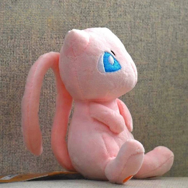 20cm Mew Plush Toy – Cute Kawaii Anime Stuffed Doll & Pillow Gift