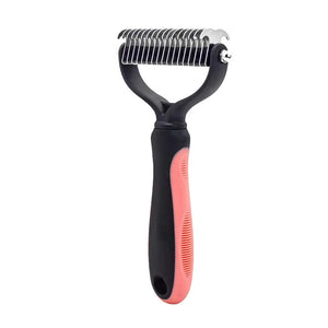 Pet Deshedding Brush for Dogs & Cats – Fur Remover Comb
