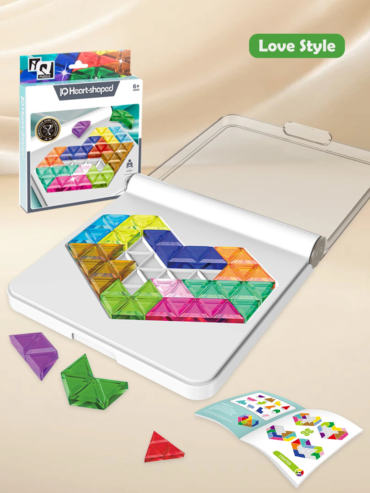 Kids Logic Puzzle Game | Colorful Brain Training Toy for Boys & Girls