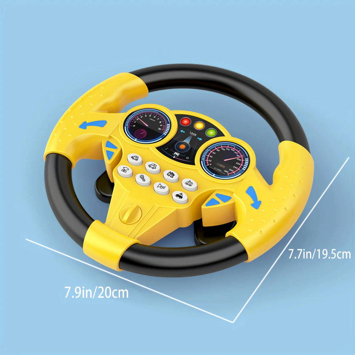SEO Title: Kids Steering Wheel Toy – Educational Car Driving Toy Gift