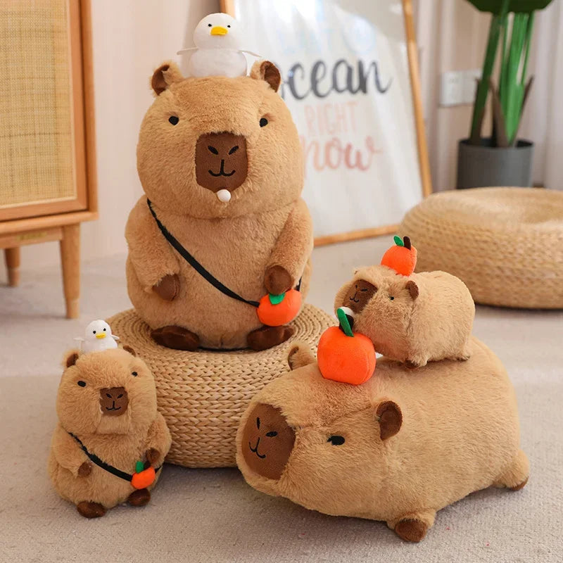 Capybara Plush Toy – Cute Cosplay Stuffed Animal & Kawaii Gift