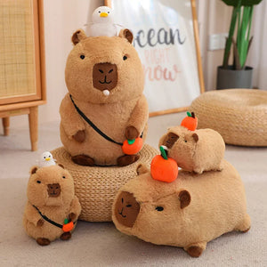 Capybara Plush Toy – Cute Cosplay Stuffed Animal & Kawaii Gift