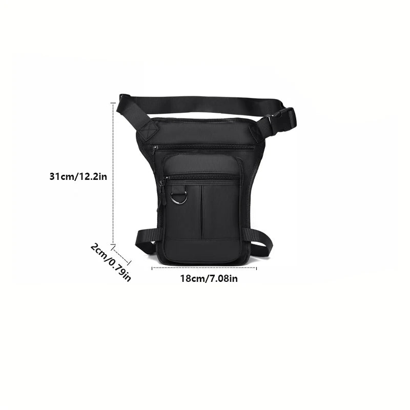 Waterproof Motorcycle Leg Bag – Tactical Travel Waist Pack