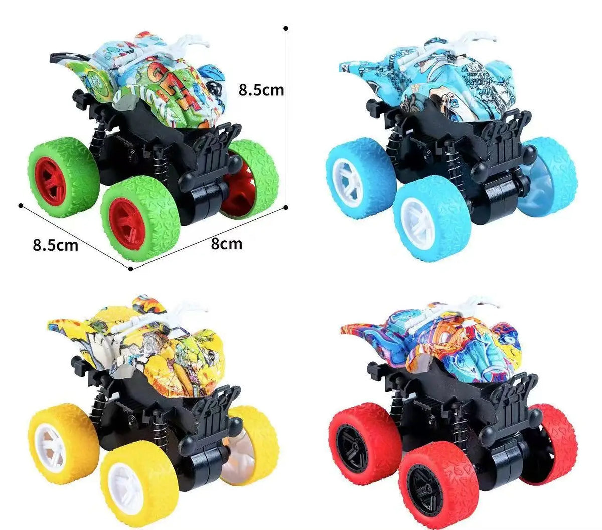 Kids Inertia Off-Road Toy Car, Interactive Racing Vehicle