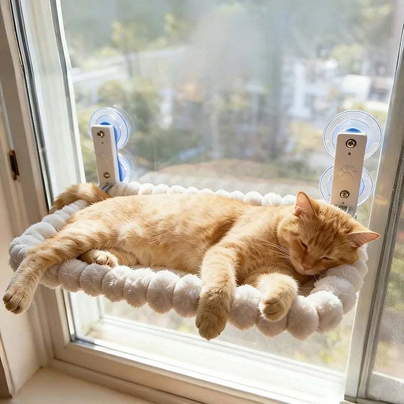 Cat Window Hammock with Strong Suction Cups