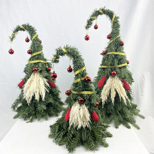 Christmas Gnome & Santa Tree Decor