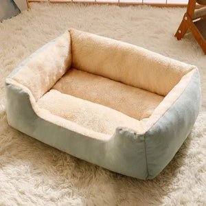 Cozy Pet Bed for Cats & Dogs – Soft Winter Cushion