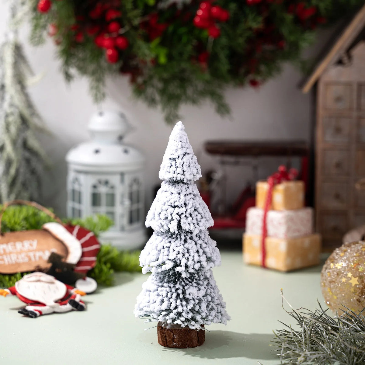 Mini Christmas Tree Ornaments & DIY Holiday Decor