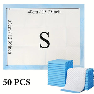 Pet Pee Pads - for Cats to Absorb Urine Cat Diapers. Cat - Small Dog. Puppy. Urinary Pads. Diapers. Suitable for a Variety of Domestic Pets Such as Cats, Dogs, Hamsters, Rabbits, Guinea Pigs, Etc. Suitable for Use in Cages, I